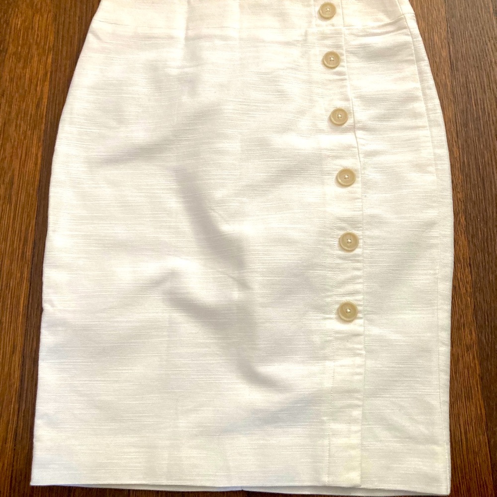 Loft Cream Skirt